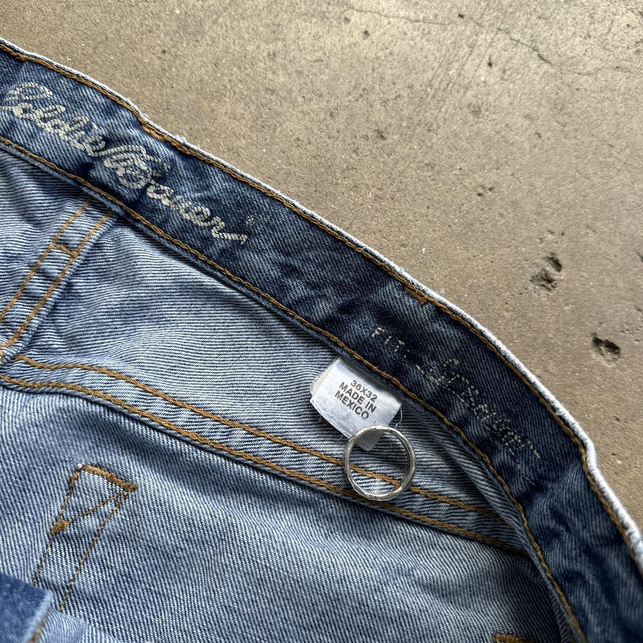 Vintage eddie Bauer Jeans cut into nice jorts Size 36