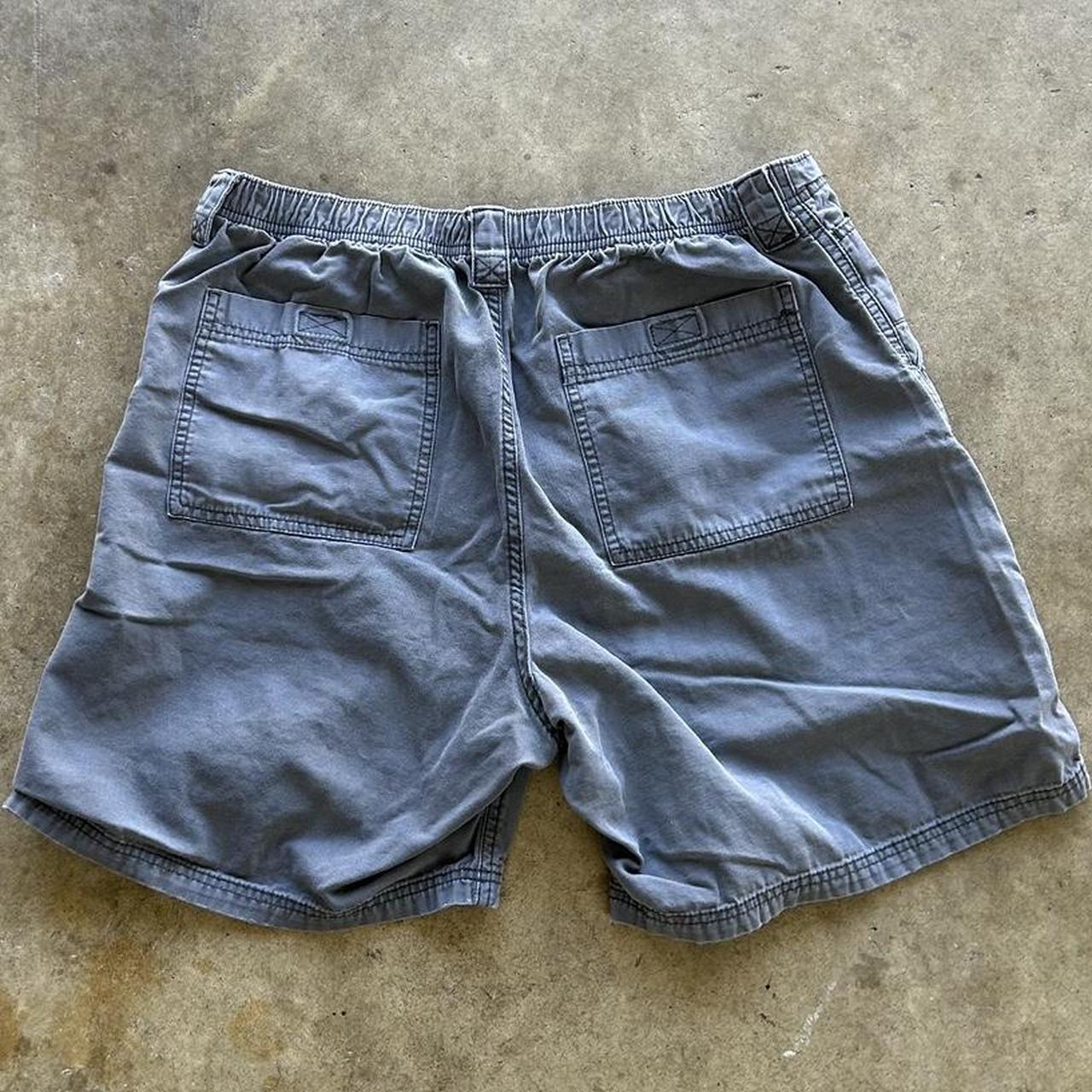 Men's Vintage Grey Wrangler Cargo Shorts Size 36