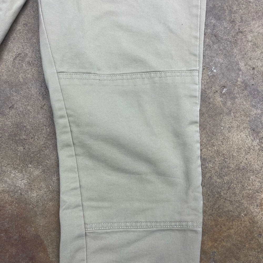 Women’s cream dickies double knee pants size 12