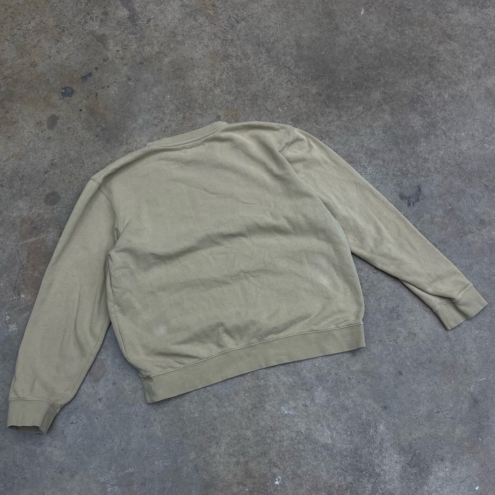 Men’s Y2K Stussy Vertical Logo Crewneck Size XL