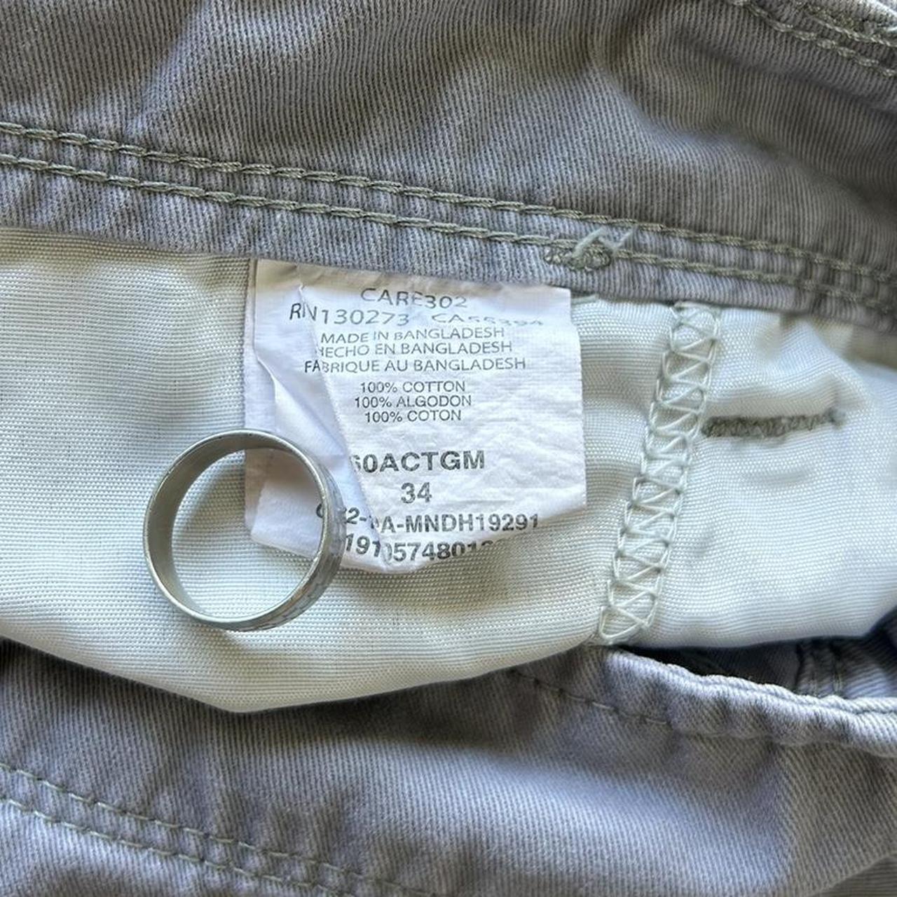 Y2K Wrangler Cargo Shorts Size 34