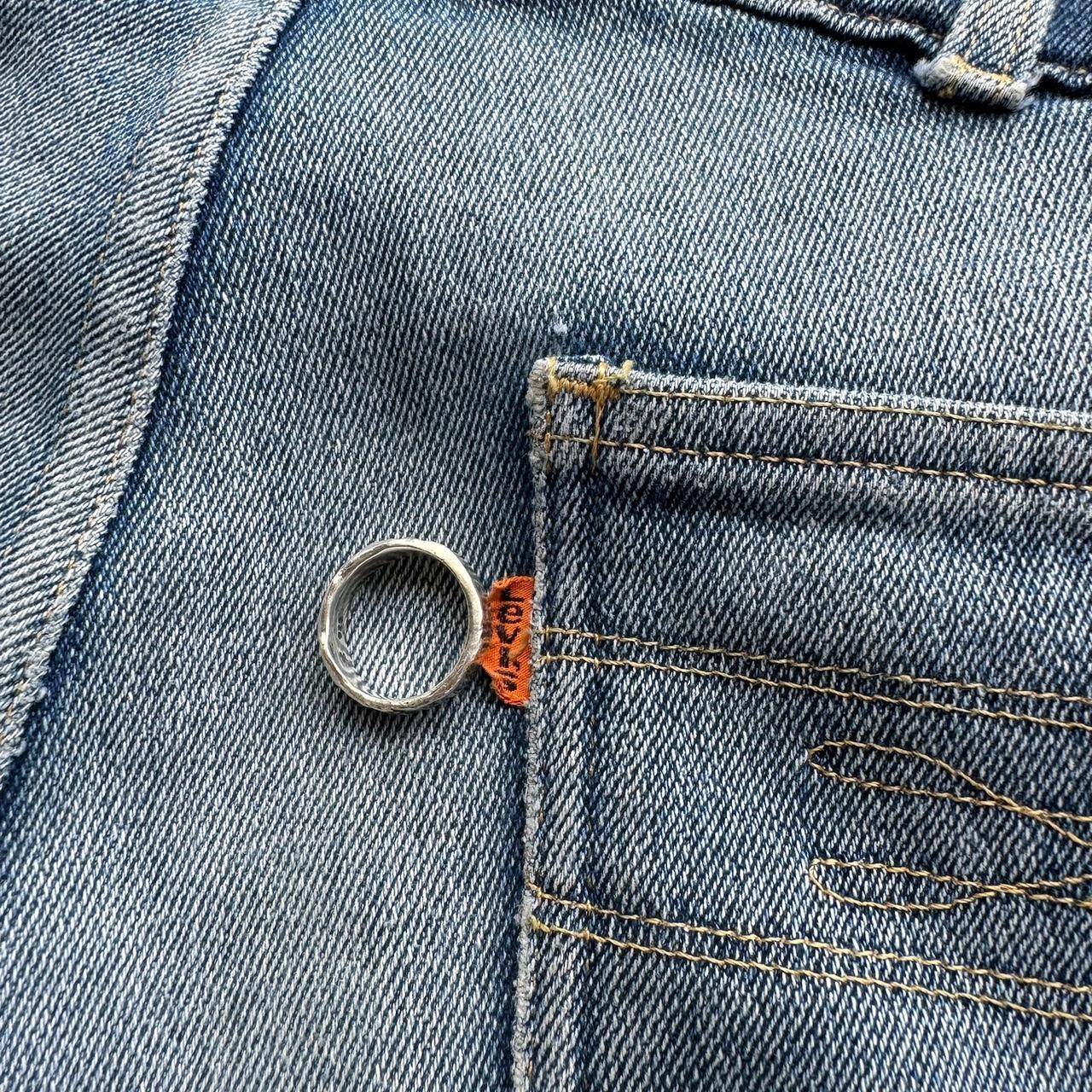 Vintage 90s Orange tab Levi Blue jeans Size 32'