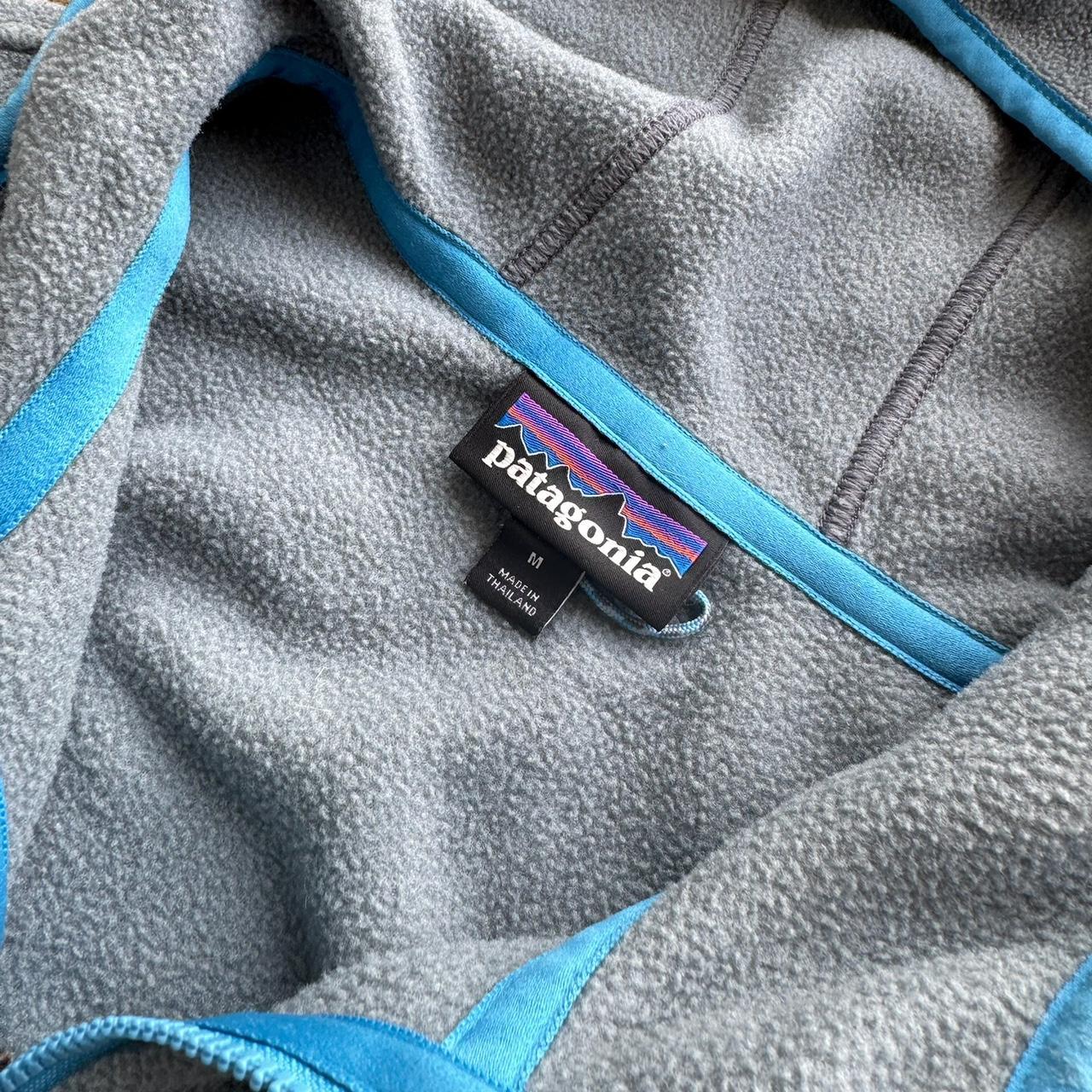 Patagonia Microdni Fleece Hooded full zip Jacket Size Medium