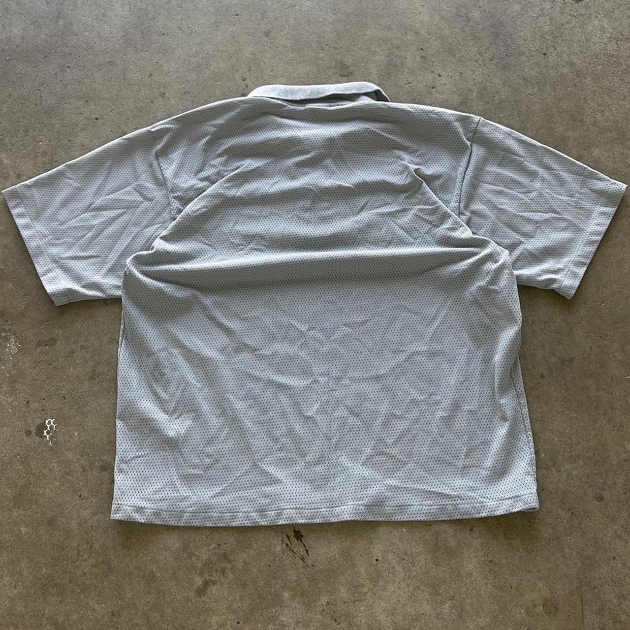 Vintage Mesh style Made in usa Jerzees Polo shirt size Large