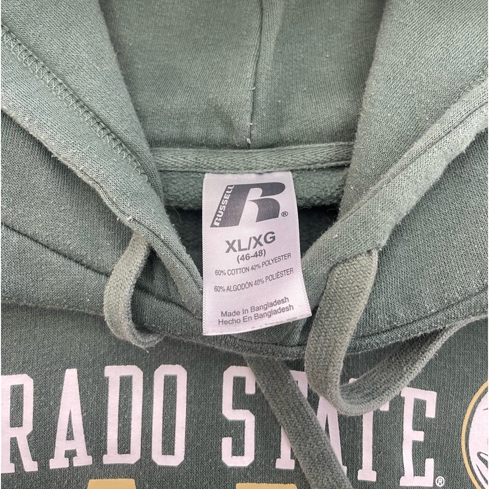 Men’s Y2K Russell CSU Rams hoodie size XL