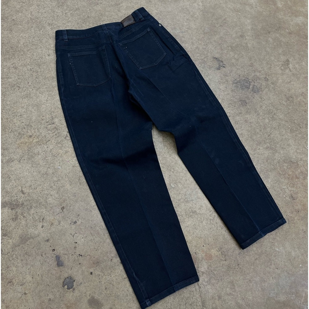 Women’s Vintage green label Ralph Lauren navy blue jeans size 12p