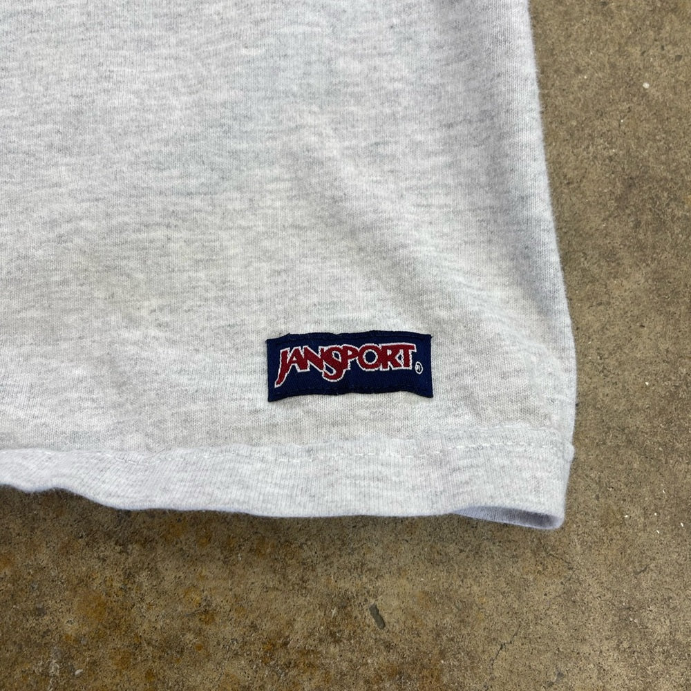 Vintage 90s Jansport Nebraska cornhuskers embroidered longsleeve t-shirt size XL