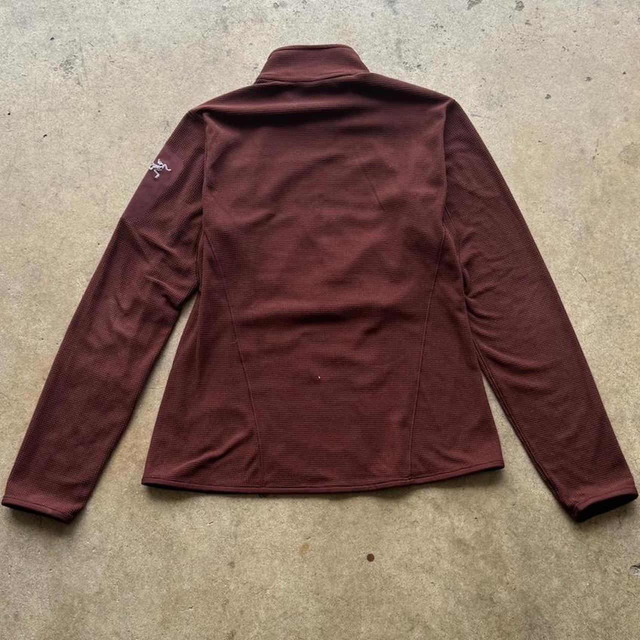 Women's Arcteryx Microgrid 1/4 Zip Fleece Jacket size Small