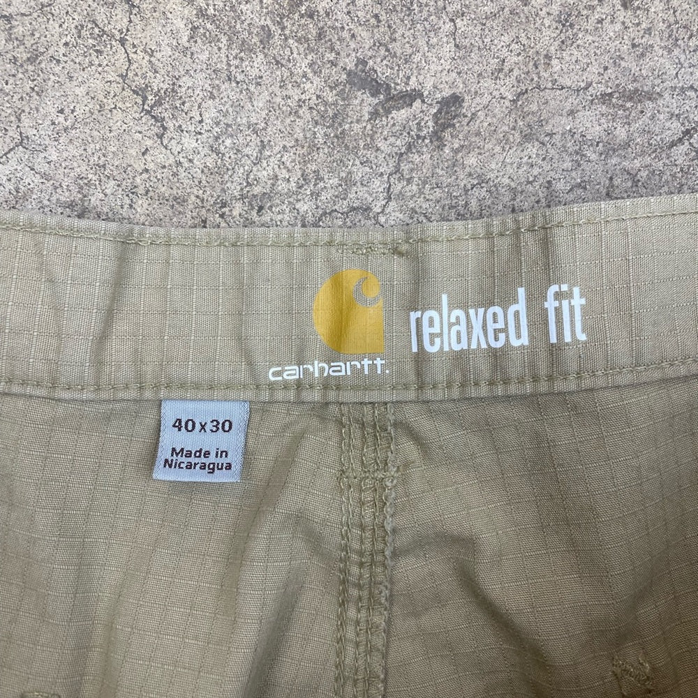 Men’s Carhartt cargo double knee pants size 40x30