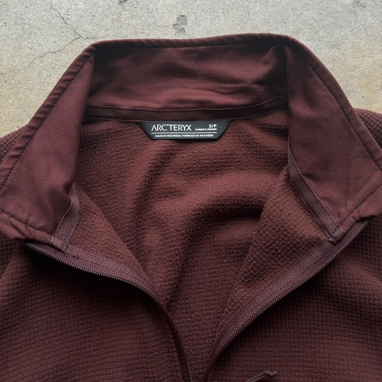 Women's Arcteryx Microgrid 1/4 Zip Fleece Jacket size Small