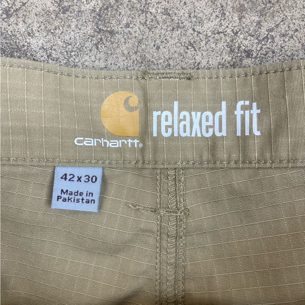 Men’s Carhartt cargo double knee pants size 42x30