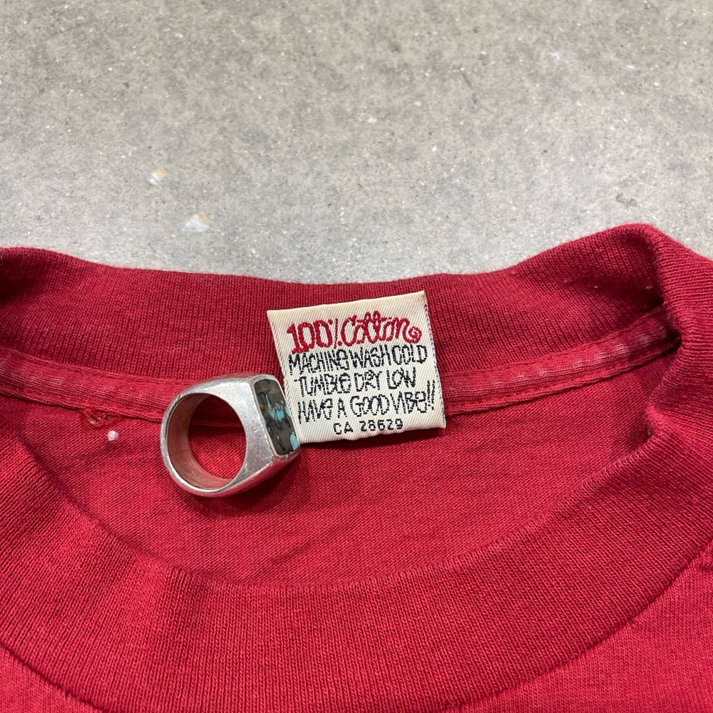 Vintage 90s Stussy 4x4 t-shirt size Large