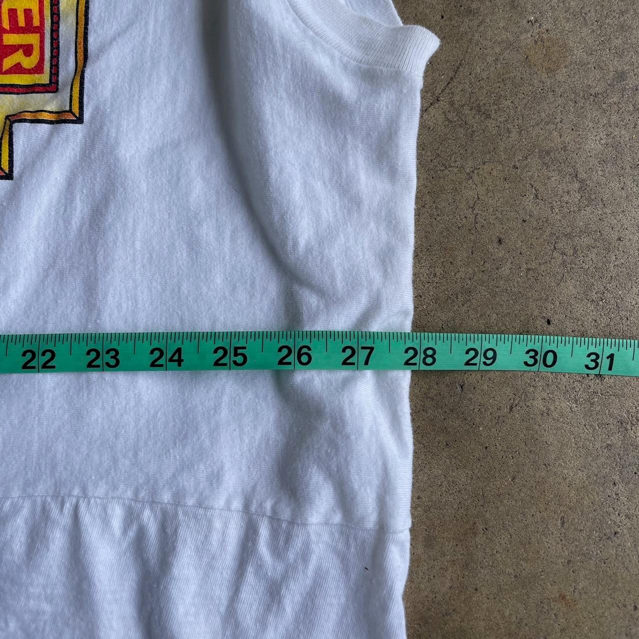 Rare Vintage Hiram Walker Red Hot Back Draft Liquor Schnapps Tshirt Size XL