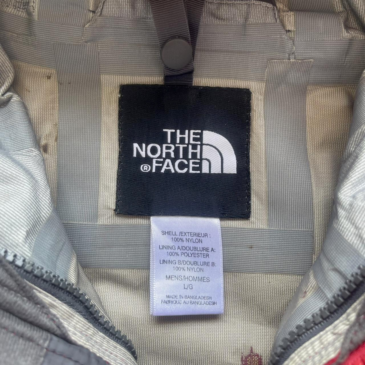 The North Face Red/Black Gore-Tex Mens Coat Size L