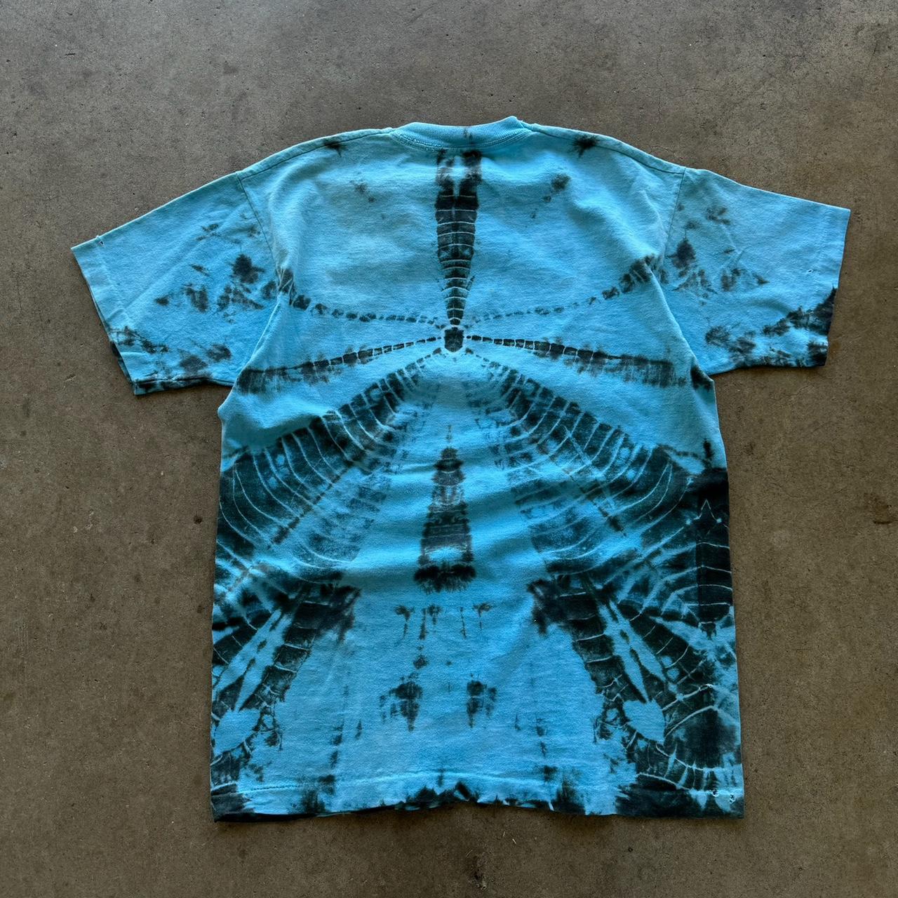 Vintage 1994 Blues Traveler Rare Tie-dye T-shirt Size Large
