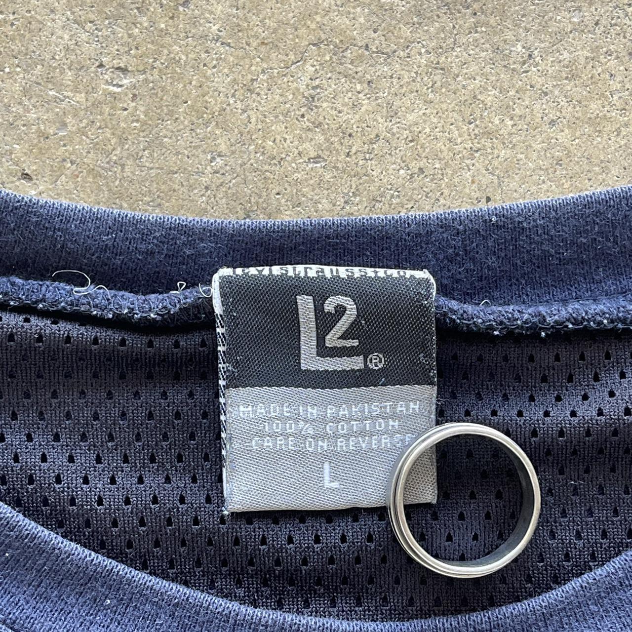 Vintage L2 Levis Blank Dark Blue Long sleeve Size Large