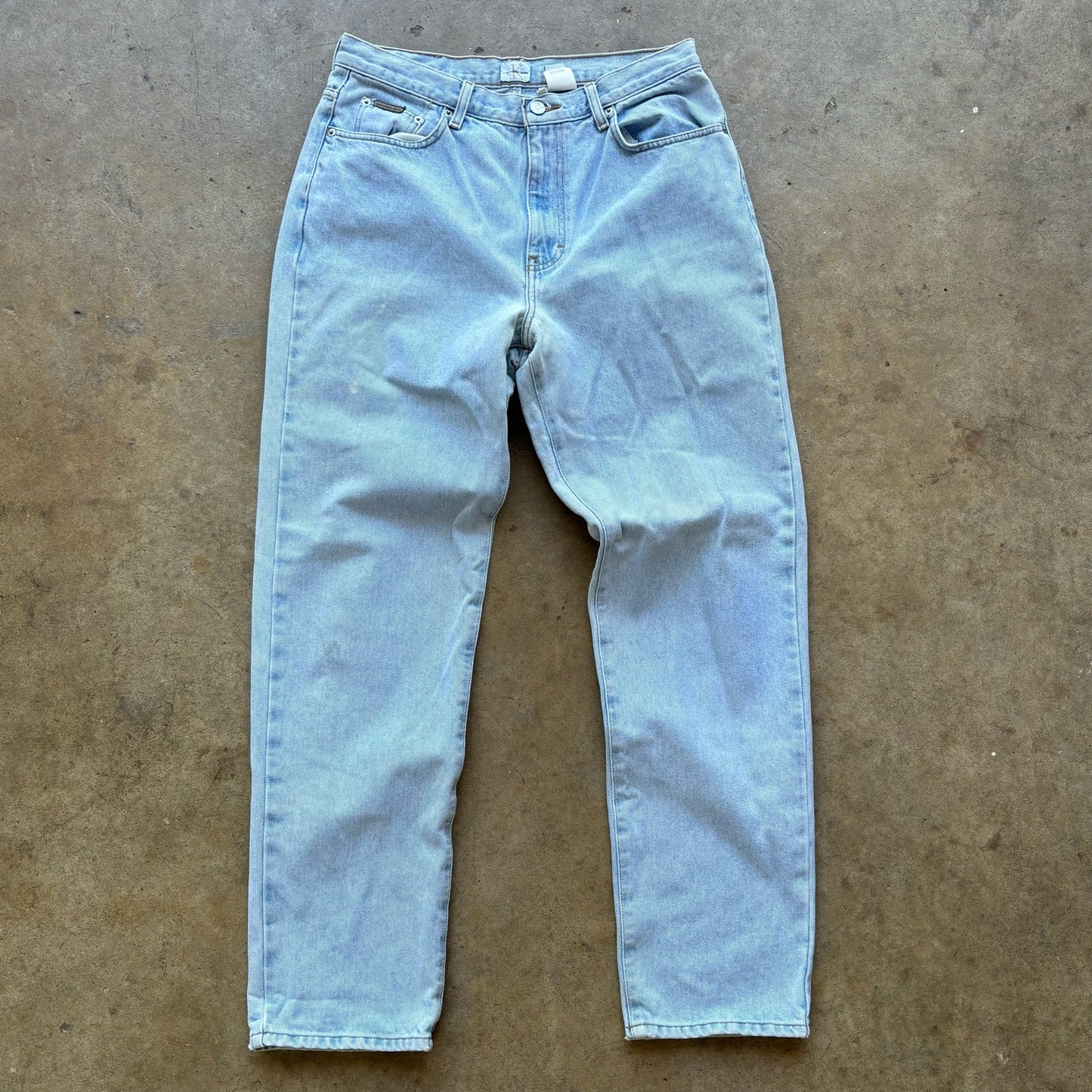 Vintage Light Wash Calvin Klein Jeans Size 12