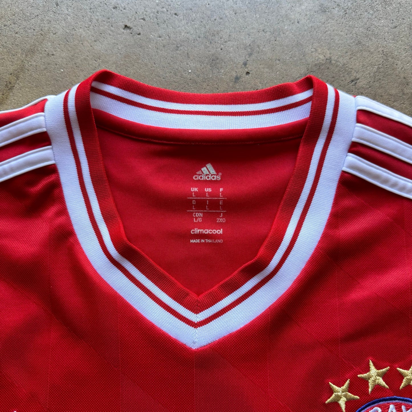 Adidas BAYERN MUNICH 2013 2014 HOME FOOTBALL SOCCER SHIRT