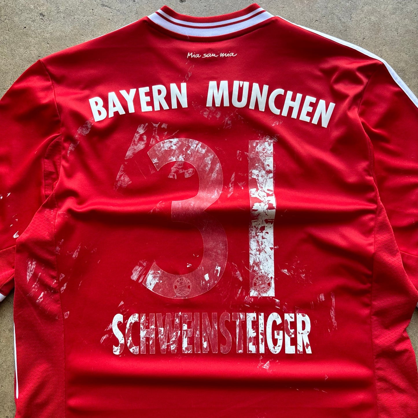 Adidas BAYERN MUNICH 2013 2014 HOME FOOTBALL SOCCER SHIRT