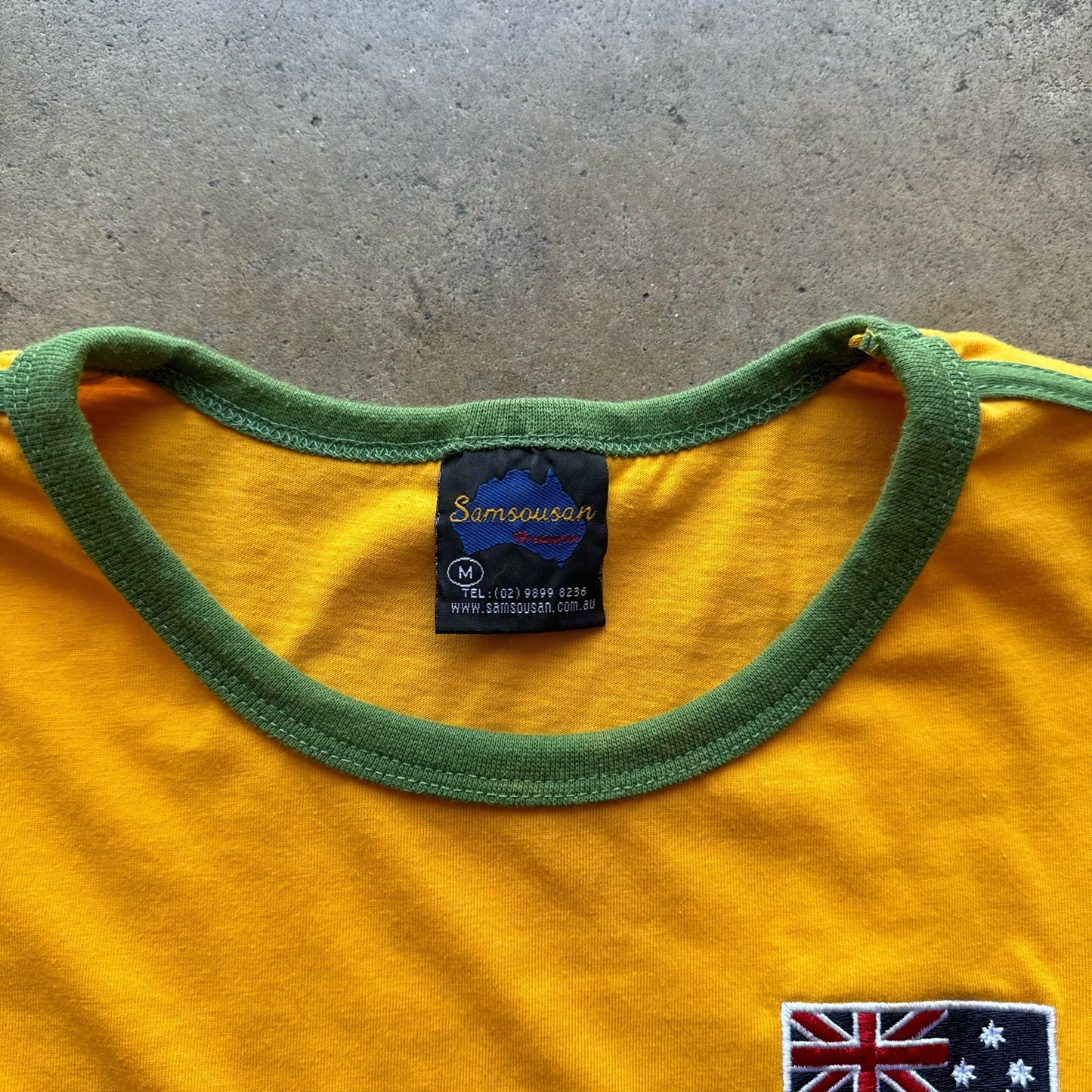 Y2K Australia Ringer t shirt