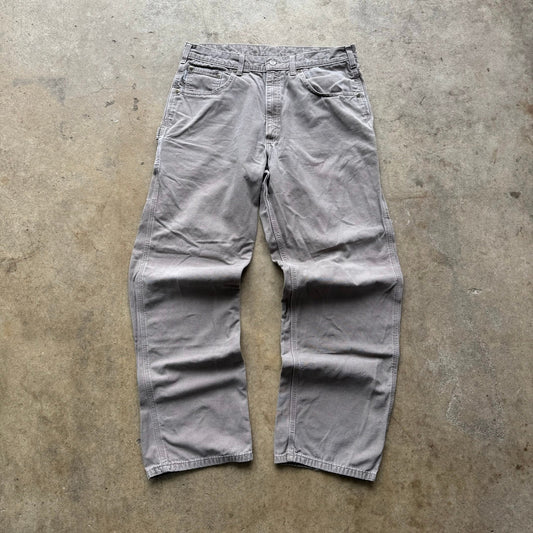 Carhartt tan carpenter pants size 36x34