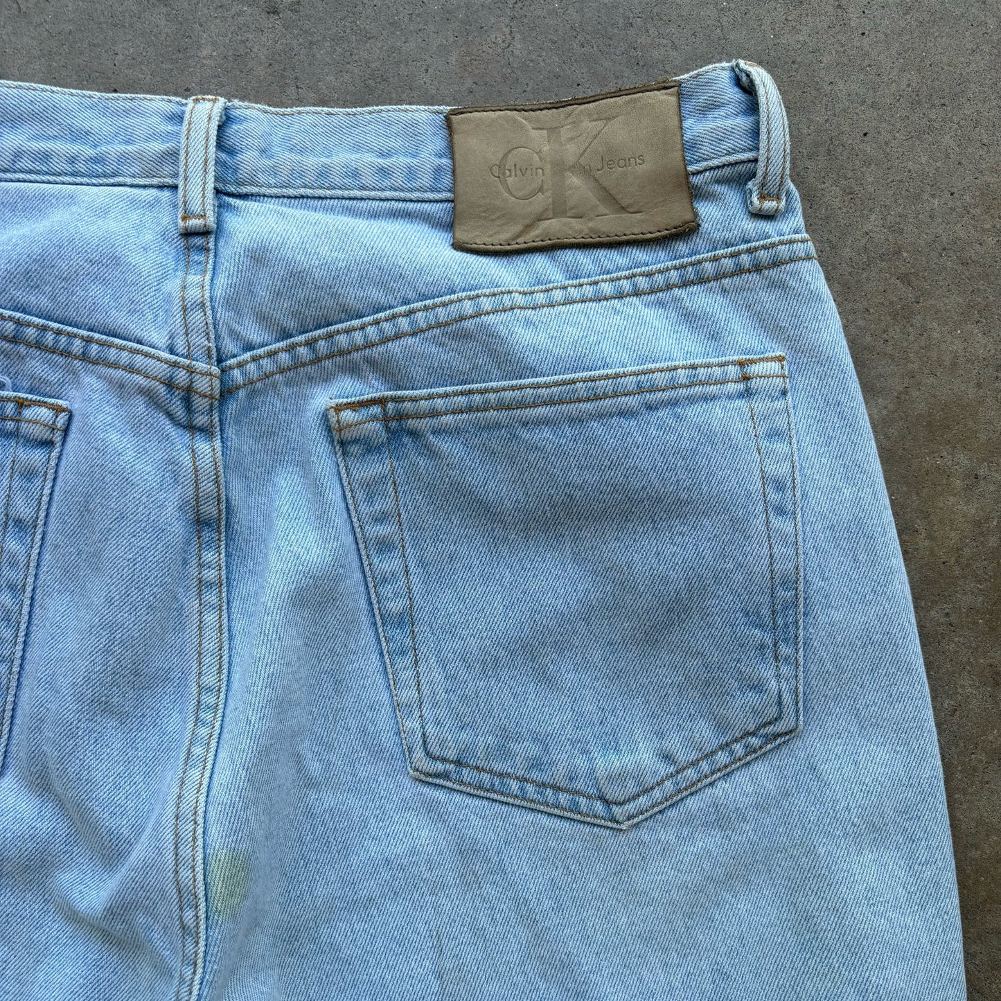 Vintage Light Wash Calvin Klein Jeans Size 12