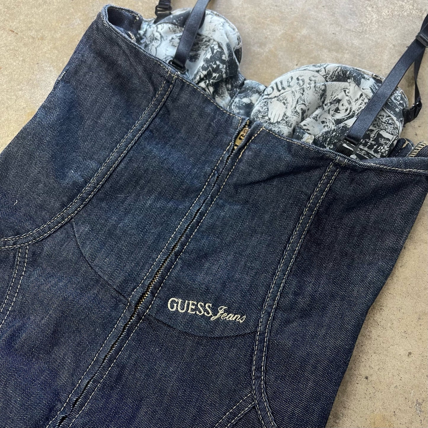 Vintage Denim Guess Jeans Dress