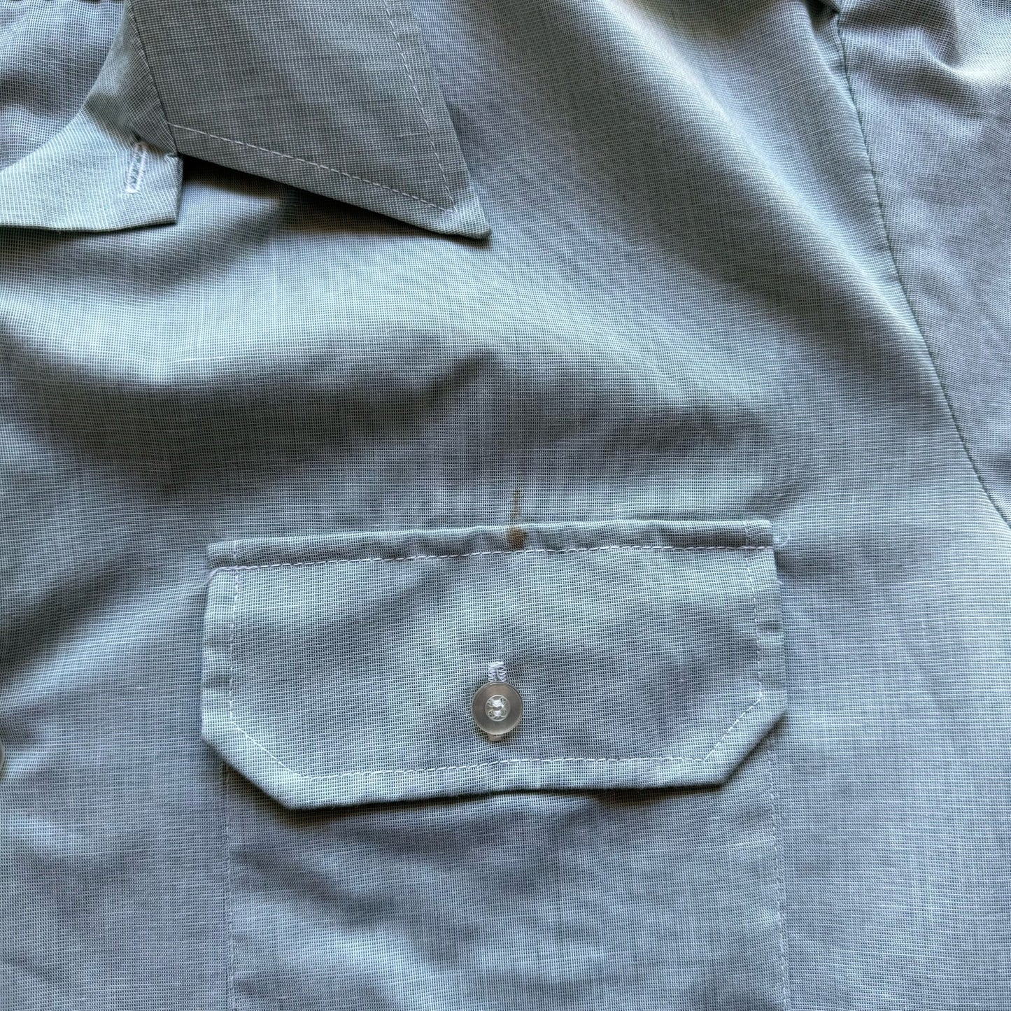 Vintage Military Button up shirt sleeve shirt