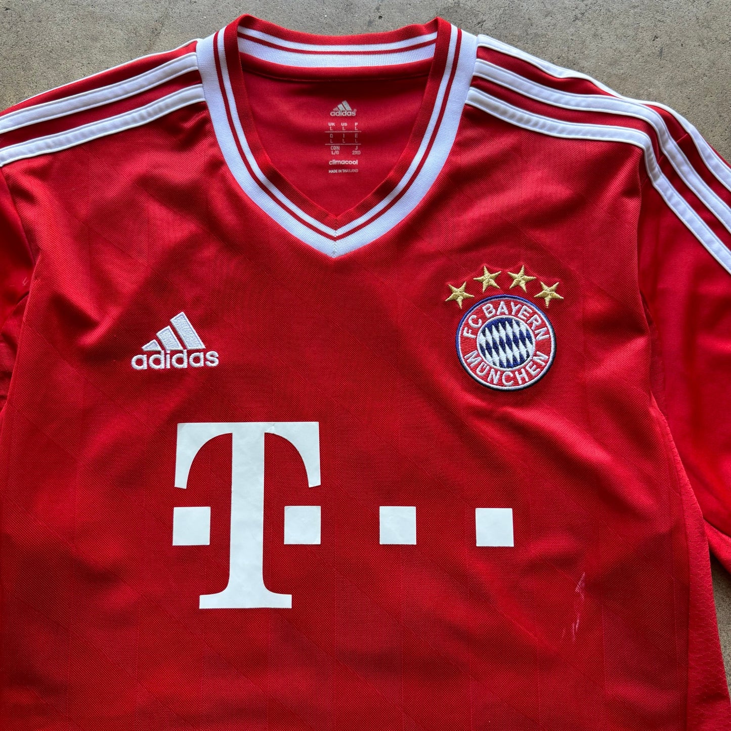 Adidas BAYERN MUNICH 2013 2014 HOME FOOTBALL SOCCER SHIRT