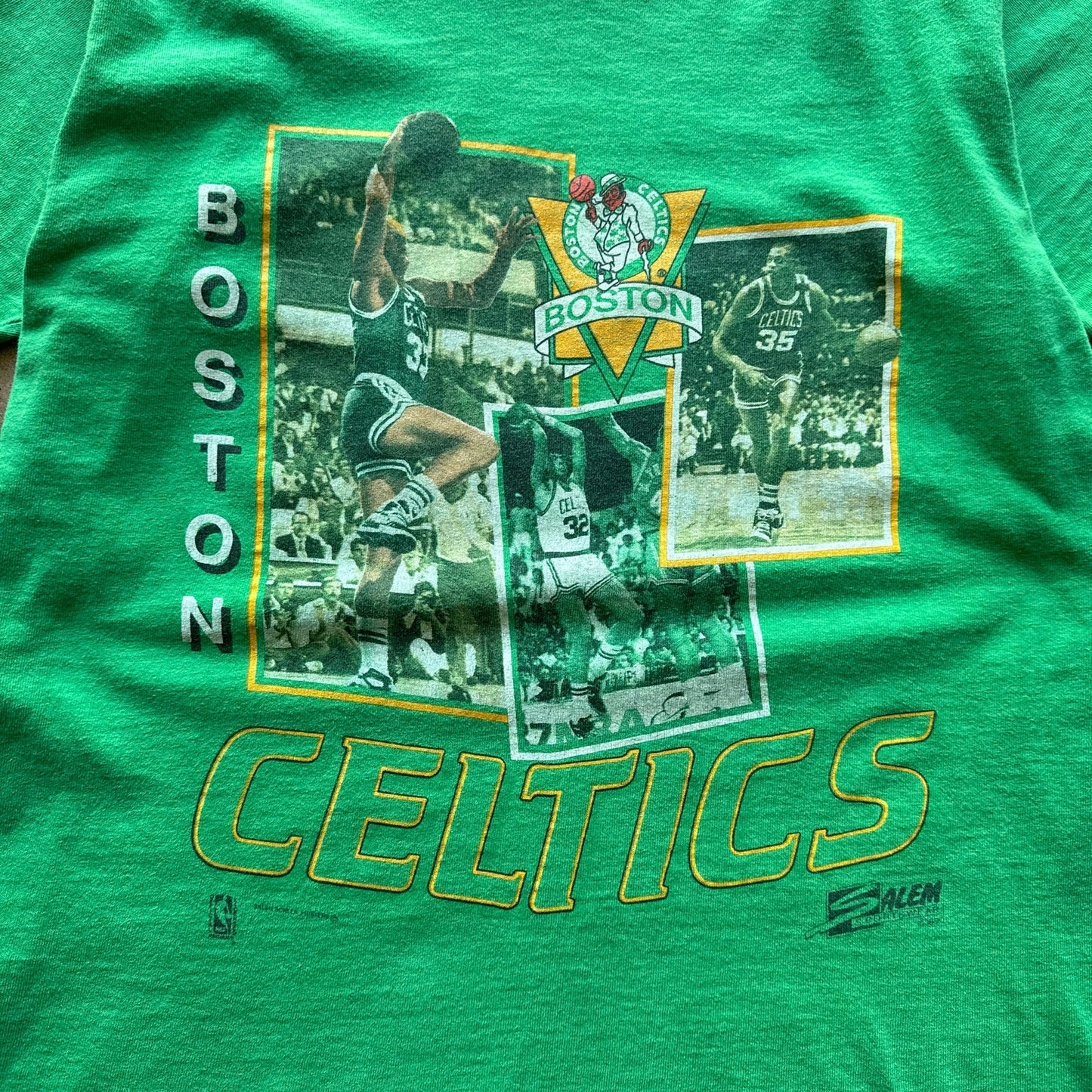 Vintage 1990’s Boston Celtics Larry Bird Salem Shirt