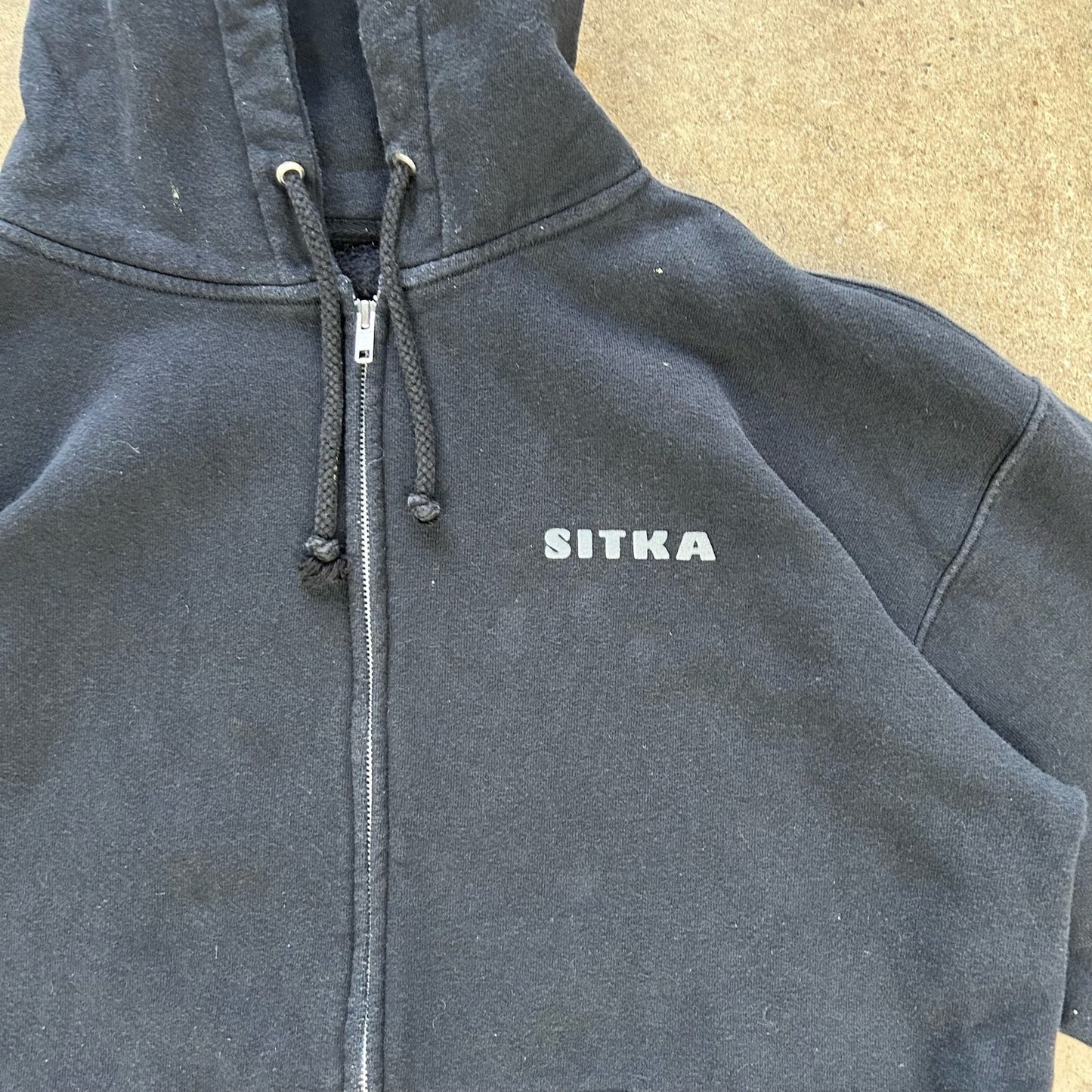 Men's Sitka Full Zip Heavyweight hoodie Size Large