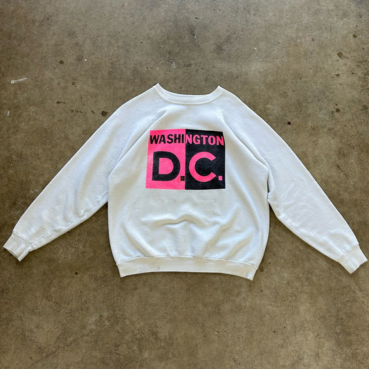 Vintage Washington D.C. Fruit of the Loom Crewneck Size XL