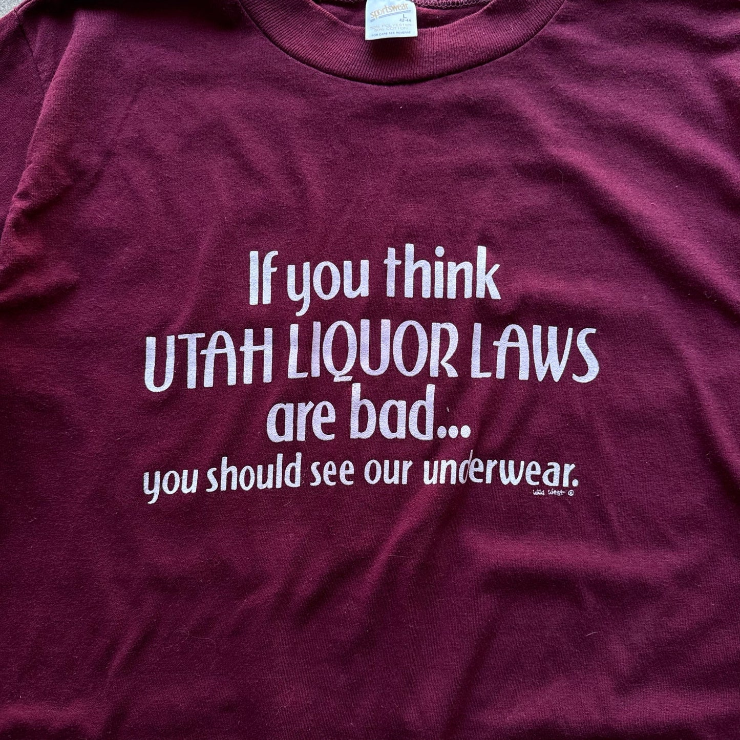 Vintage 1970’s Utah T shirt