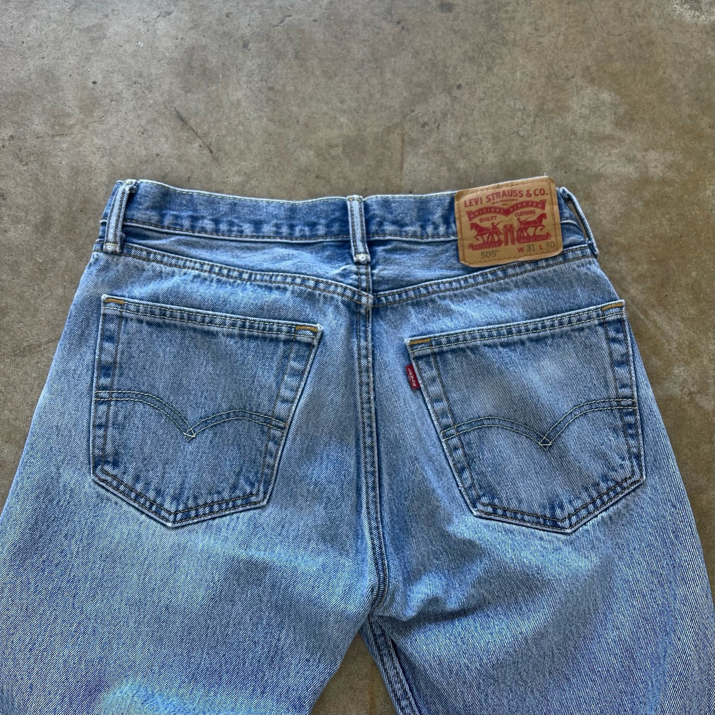 Levis 505 W31 x L30 Jeans  With a Great Wash