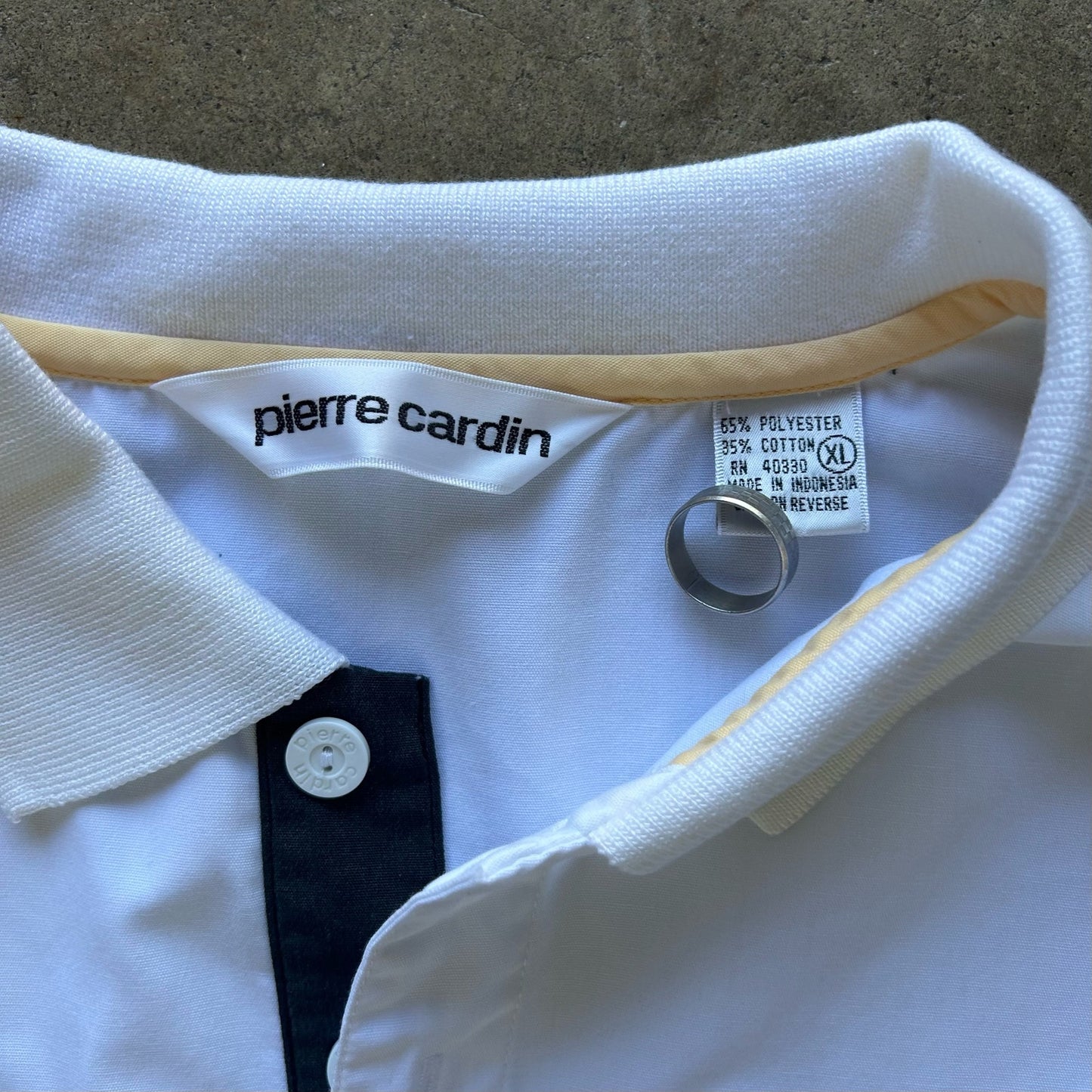 Vintage Pierre Cardin polo style shirt size XL