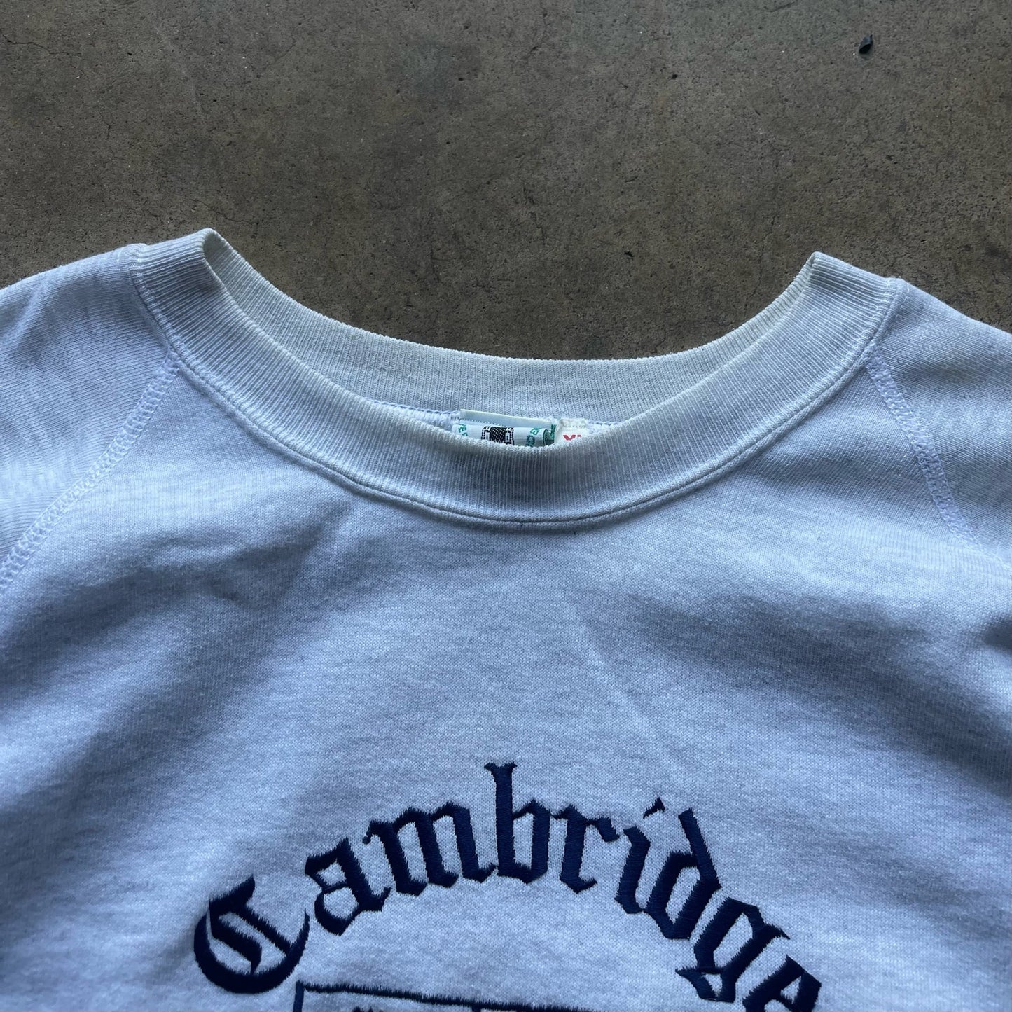 Vintage Cambridge University Crewneck From The Early 90s