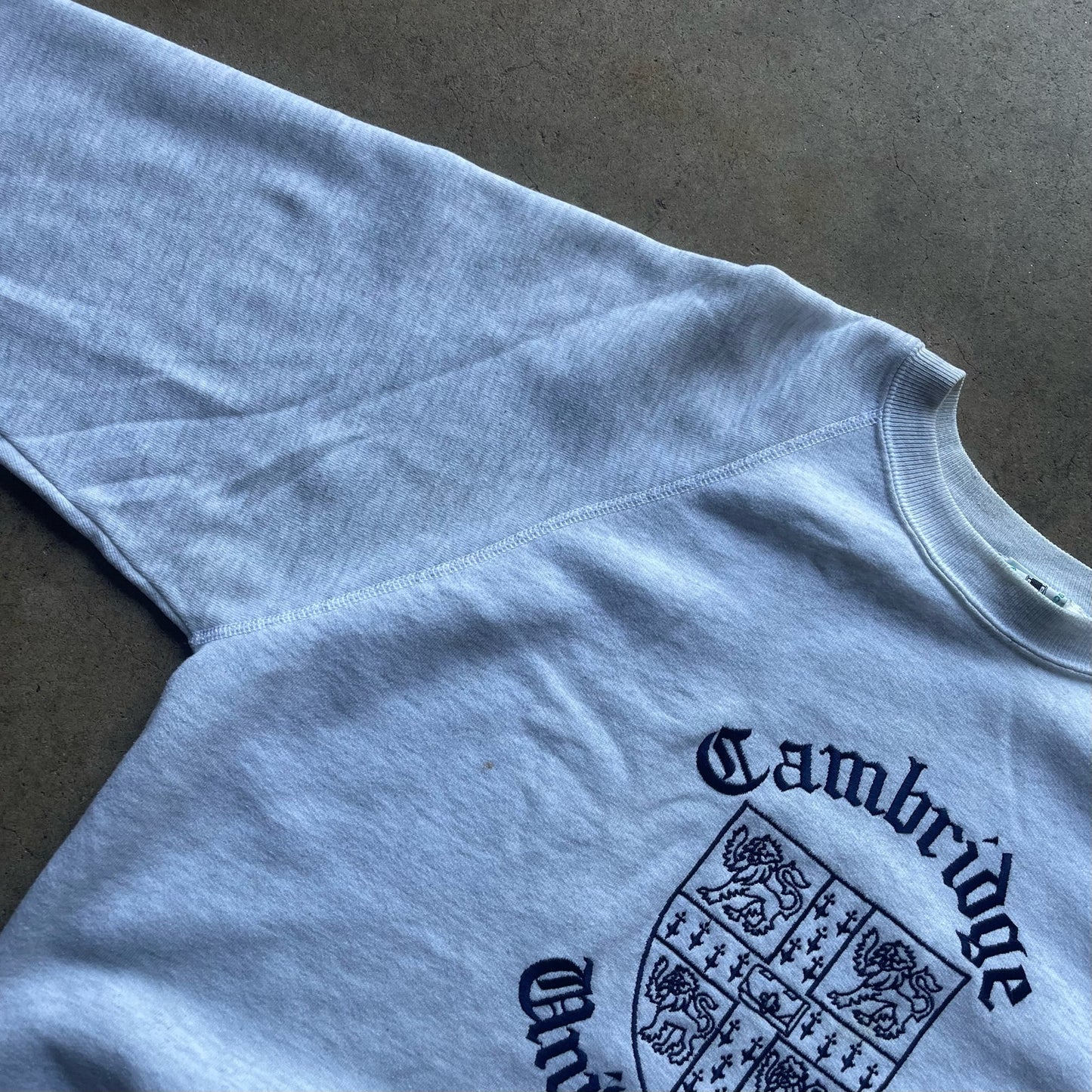 Vintage Cambridge University Crewneck From The Early 90s