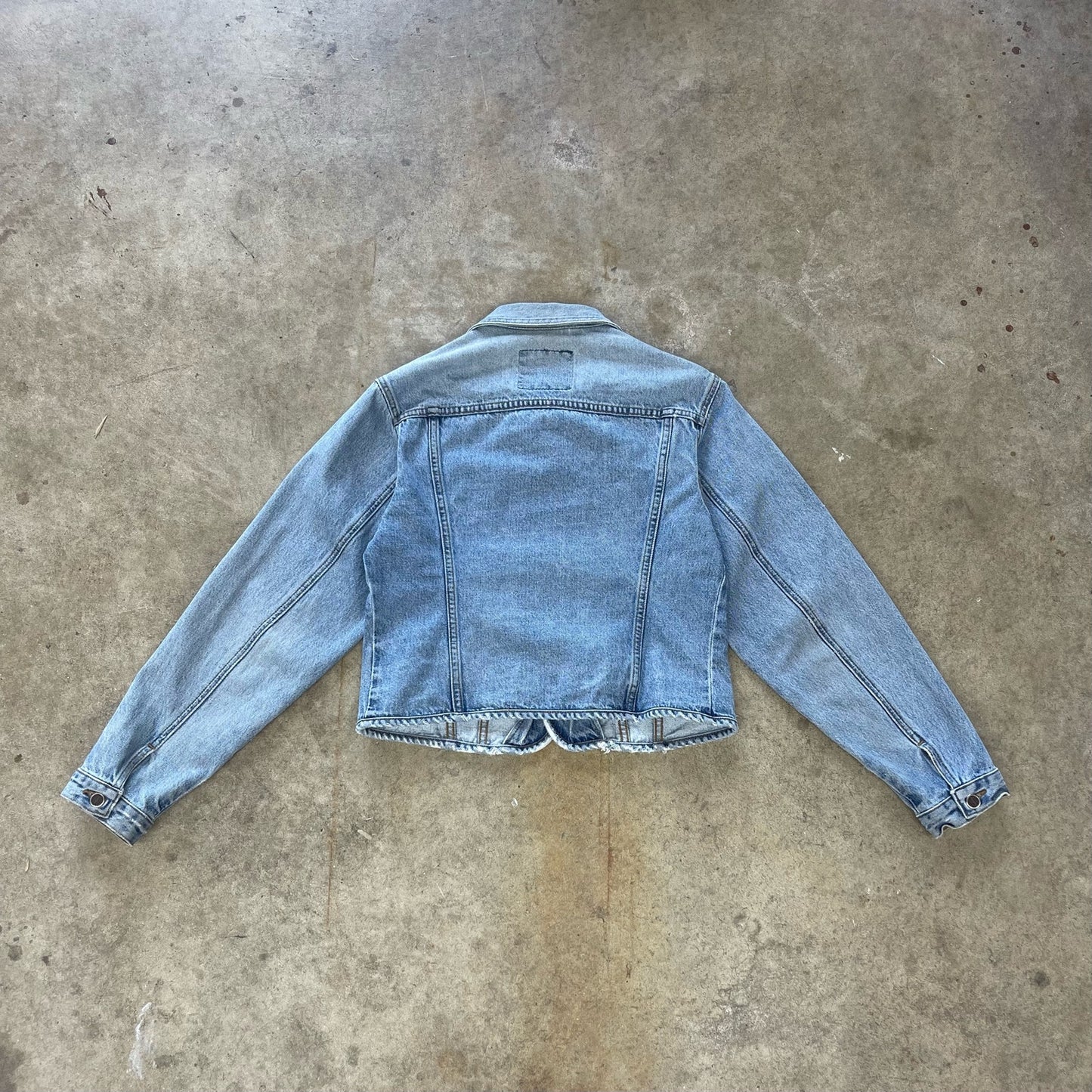 Vintage Road Rags Jeans Co. Thrashed Denim Jacket