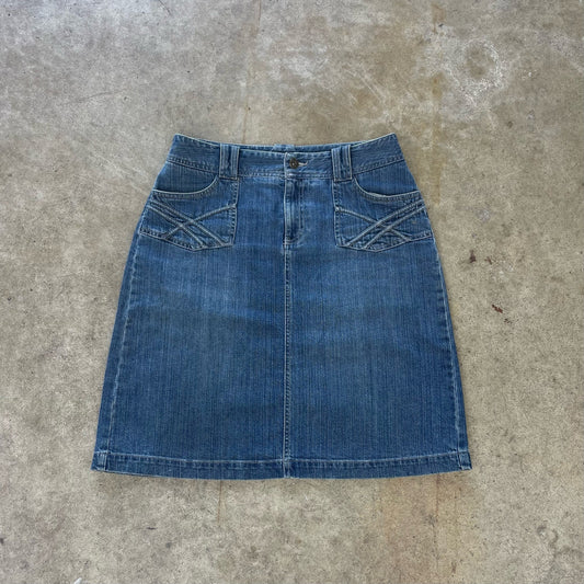 Sonoma Denim Skirt With a Great Washed Denim