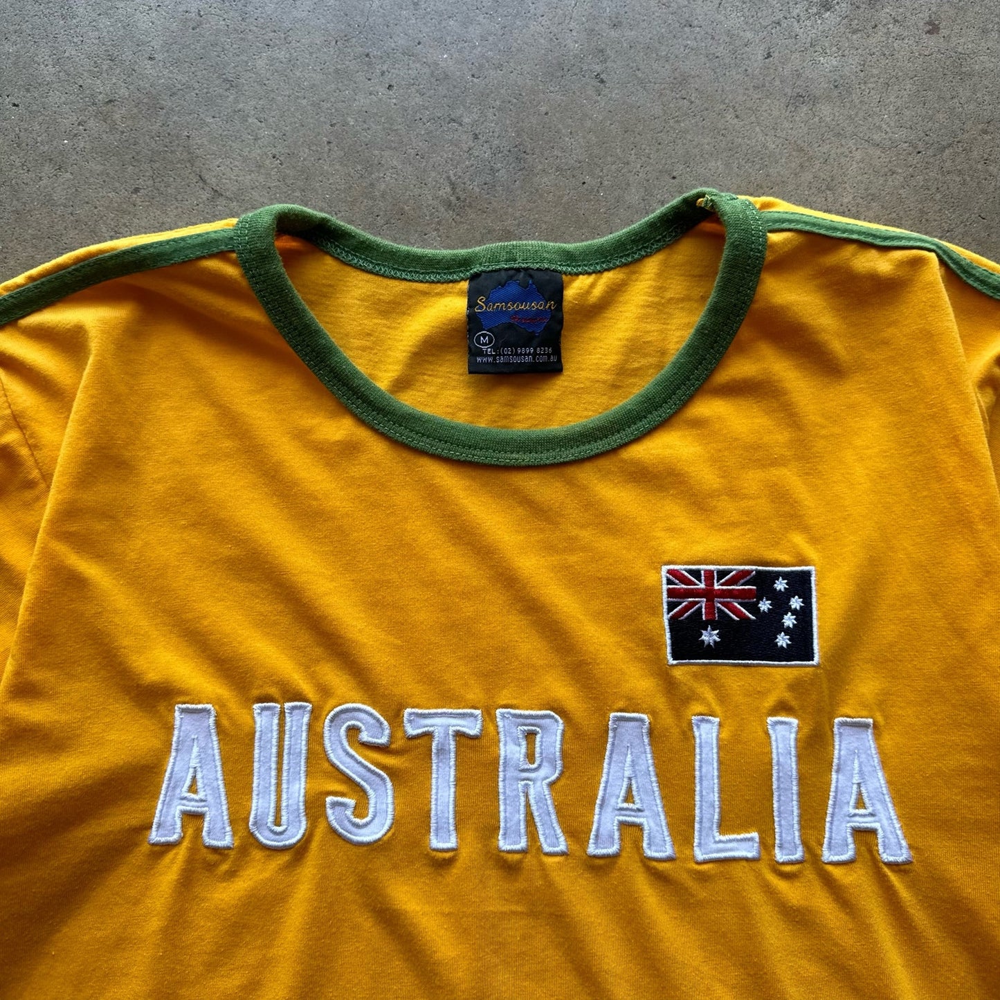 Y2K Australia Ringer t shirt