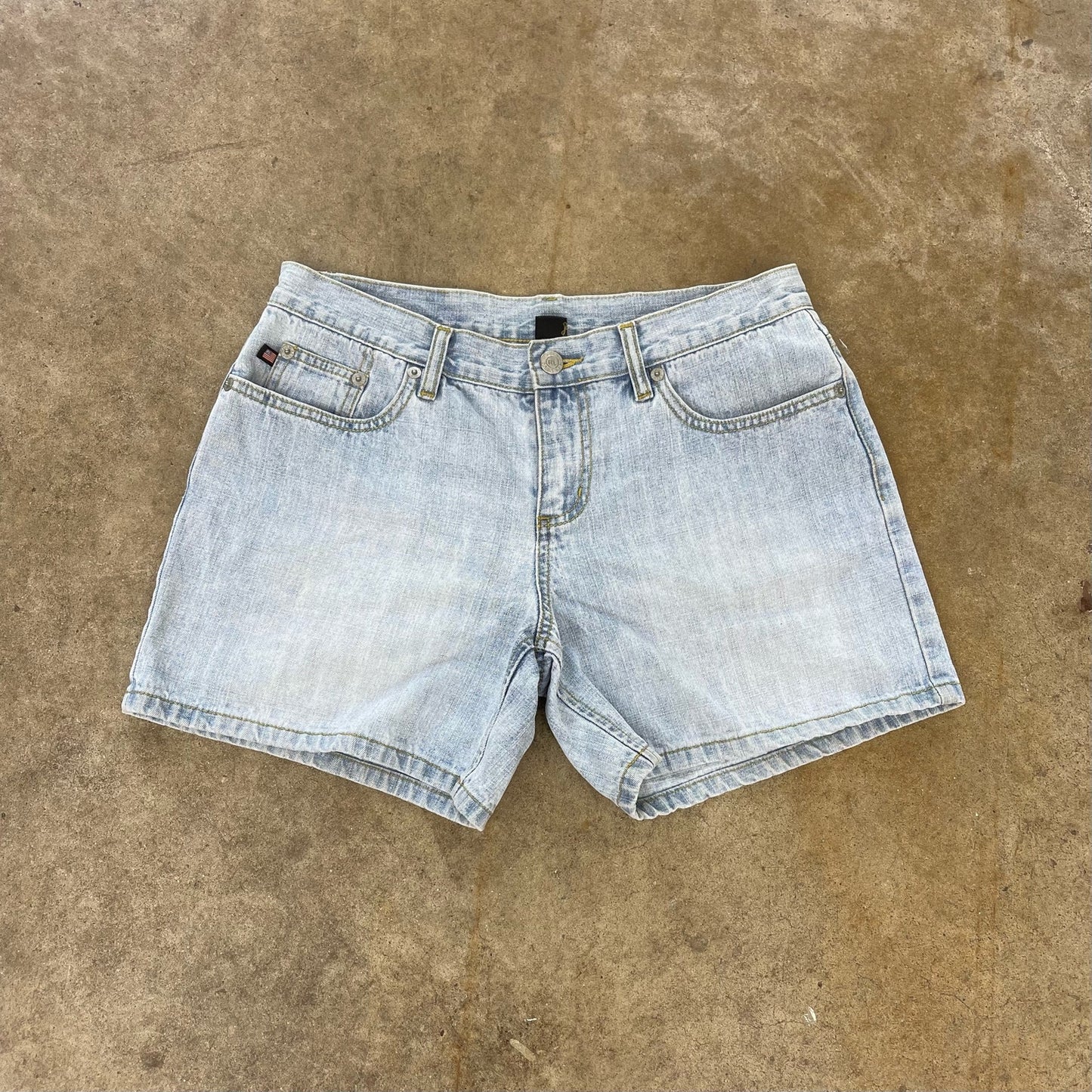 Ralph Lauren Denim Shorts Early 90's With a Great Wash