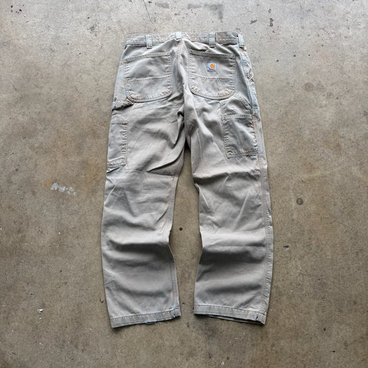 Carhartt tan carpenter pants Size 34x30