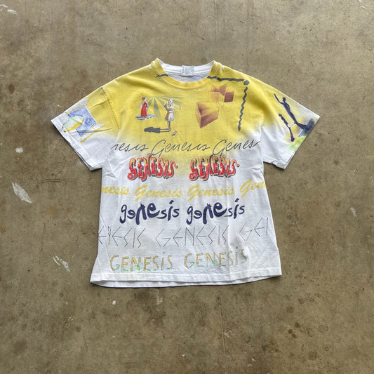 Genesis 1992 AOP Tour T-shirt Size Large