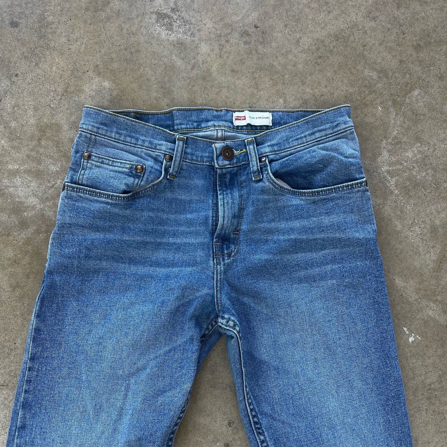 Wrangler Slim Fit Jeans With a Great Wash 29 x 30