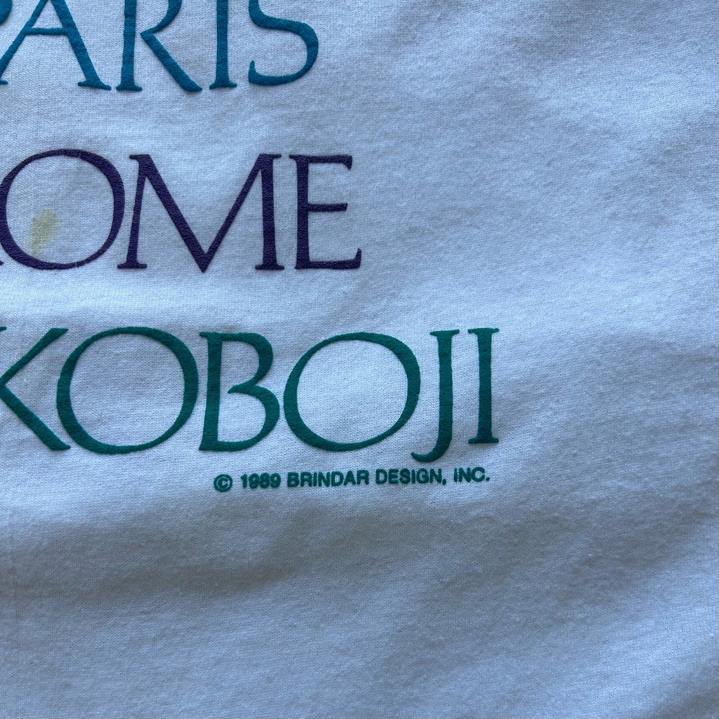 Vintage 1989 London Paris Rome Okoboji Polo style shirt size XL