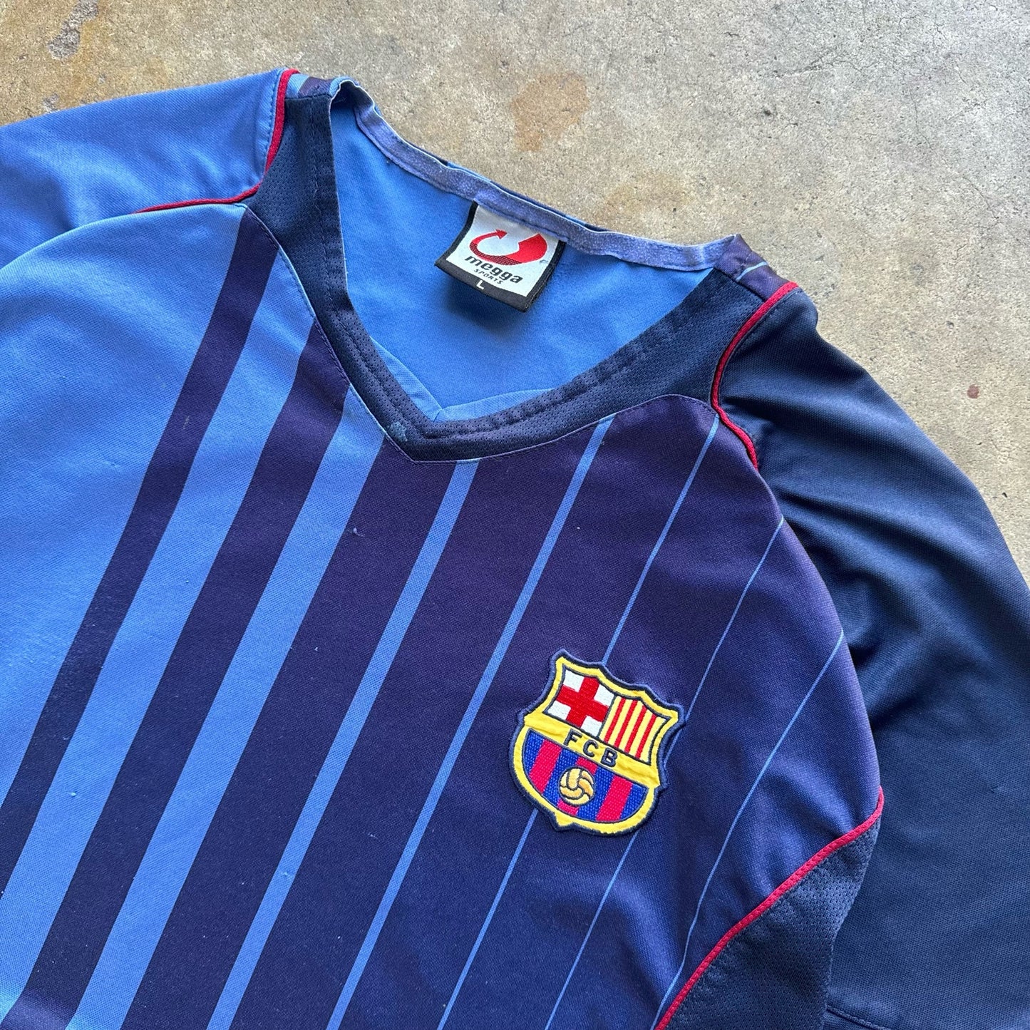 Y2K FC Barcelona soccer kit