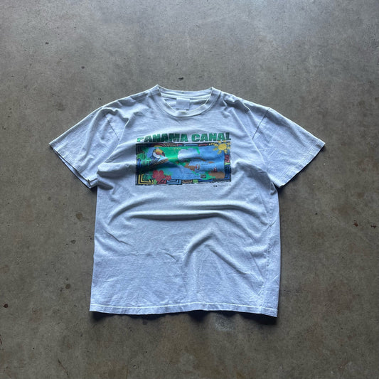 Vintage Panama Canal Tourist Shirt With a Cool Graphic