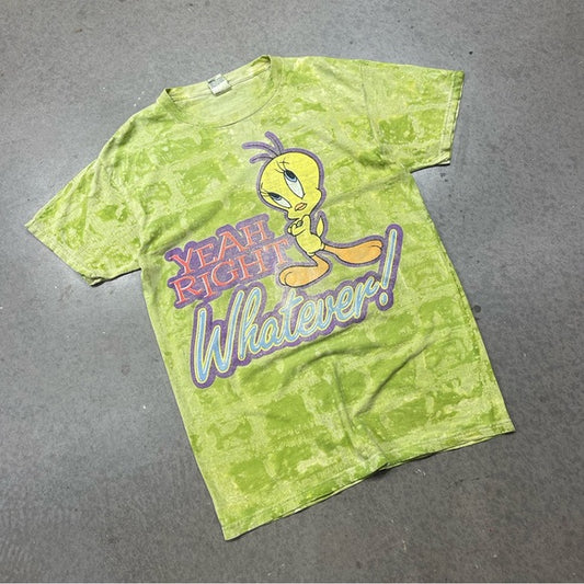 Vintage 1997 Tweedy Bird Tie-dye T-shirt Size XL