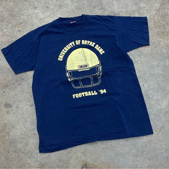 Men’s Vintage 1994 Notre Dame Football T-shirt size XL