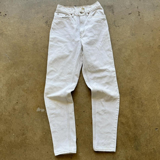 Vintage 90s Levi 512 Size 7 Medium White pants